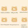 ROHNES Personalized Bear Shape Tissue Box Cover Wall-Mounted Tissue Cover Storage Tissue Box Holder 14x25x9 cm/5.5x9.8x3.5 in view 4