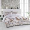3 Pieces Duvet Cover Queen Bedding Sets Mid Century Boho Prismatic Ethnic Totem Luxury Soft Comforter Cover with Pillowcases Retro Geometric Aztec Symbol Microfiber Quilt Covers Set for Bedroom Decor view 3