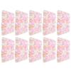 10 Pcs Flower Wall Mat,Silk Fabric Wall Decor,Artificial Rose Flower Wall Pink Flower Wall Decor for Decoration Wedding Party Backdrop Decoration view 1