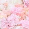 10 Pcs Flower Wall Mat,Silk Fabric Wall Decor,Artificial Rose Flower Wall Pink Flower Wall Decor for Decoration Wedding Party Backdrop Decoration view 3