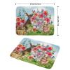 Spring Rabbit Dish Drying Mat - Easter Dish Drainer Mats Kitchen Table Countertops Protector Pad view 2