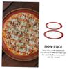 2pcs Non-stick Silicone Baking Mats Round Baking Liners Food-grade Silicone for Oven Easy to Clean Pizza Sheet mm mm view 3