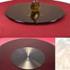 Glass Rotating Tray, Round Large Lazy Susan Turn Table Top, Dinner Plates Tableware Dishes Organizer, Serving Tray Decorative Turntable (Size : 70cm(27.5in)) view 2