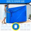AlexHome Mattress Bags for Moving and Storage - Full XL- Heavy Duty Tarp Reusable Mattress Storage Bag,Easy Carrier Mattress Moving Cover,Moving Bags,Moving Supplies (Full XL Size) view 3