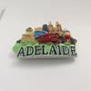 Adelaide Australia 3D Fridge Magnet Souvenir Gift,Resin Handmade Adelaide Australia Refrigerator Magnet Home & Kitchen Decoration Collection view 2