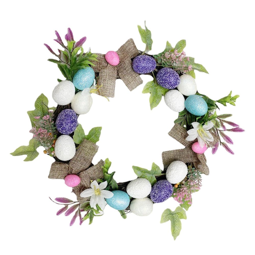 Berry Christmas Wreath Spring Easter Garland Egg Garland Garland Cane Garland Scene Layout Egg Mori Door Hanging Decorative Door Fronts