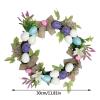 Berry Christmas Wreath Spring Easter Garland Egg Garland Garland Cane Garland Scene Layout Egg Mori Door Hanging Decorative Door Fronts view 3