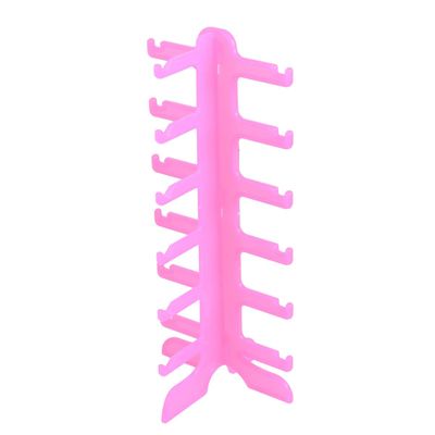 Healeved 6 Layers Sunglasses Eyeglass Stand Holder Acrylic Eyeglasses Frame Riser Display Stand Sunglasses Display Stand Rack