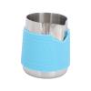 350ml Stainless Steel Milk Frothing Cup, Food Grade Olecranon Coffee Milk Foam Cup with Silicone for Home Coffee Shop view 1
