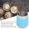 350ml Stainless Steel Milk Frothing Cup, Food Grade Olecranon Coffee Milk Foam Cup with Silicone for Home Coffee Shop view 3