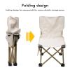 Oxford Cloth Folding Beach Camping Chair, Slipping Waterproof Portable Outdoor Chair for Fishing Camping Beach with Bag view 4