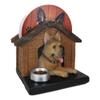 1 Pcs of Canine Service Dog in Doghouse Coaster Set Holder and 4 Coasters view 1