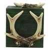1 Pcs Of Wildlife Buck Elk Deer Trophy Antlers Tissue Box Cover Sculpture 6.25" H view 2