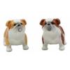 1 Set Of Fawn Chocolate Dog Salt And Pepper Shakers Ceramic Magnetic Figurine Set view 4