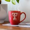 NCAA Rico Industries Texas Tech Red Raiders Primary 16 oz Team Color Laser Engraved Ceramic Coffee Mug view 2