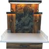 Aakrati Devyom Devyom Wooden Temple With LED Light For Home And Office,Home Temple,Puja Mandir,Wall Hanging & Table Top Home Mandir. (Size: 36X24X16 IN) view 1