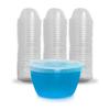 SWOOC Games  105 Extra/Replacement Gelatin Shot Cups & Lids for Giant Tower Party Game  Clear Plastic & Leak Proof - Perfect Size for Hidden Shot Blocks - Tipsy Topple Game for Adults - Block Games view 1