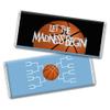 12ct Basketball Party Candy Favors Chocolate Bars Let the Madness Begin (12 Pack) - Light Blue view 1