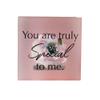 Elanze Designs Truly Special Blush Pink 4 x 4 Glass Mirrored Tea Light Holder view 3