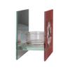 Elanze Designs Truly Special Blush Pink 4 x 4 Glass Mirrored Tea Light Holder view 4
