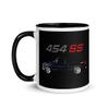 1990 Chevy 1500 OBS 454 SS Old Body Style American Pickup Truck Mug with Color Inside view 3