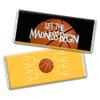 12ct Basketball Party Candy Favors Chocolate Bars Let the Madness Begin (12 Pack) - Yellow view 1