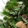 Kurt Adler 26-Inch Pre-Lit Snowy Silver Wall Tree view 2