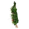 Kurt Adler 26-Inch Pre-Lit Snowy Silver Wall Tree view 3