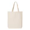 ALLDAY US Tote Bag For Women Retro Large Size Shoulder Bag, Cotton Canvas Bag, Reusable Shopping Bag, To Plant a Garden Is To Believe in Tomorrow Natural view 2