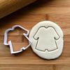 Sweet Prints Inc Graduation Gown (outline) Cookie Cutter - Dishwasher Safe (2") view 2