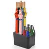Elsjoy Black Umbrella Stand, Entryway Umbrella Organizer, Compact and Efficient with Removable Drip Tray, Holds 10 Umbrellas view 1