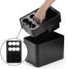 Elsjoy Black Umbrella Stand, Entryway Umbrella Organizer, Compact and Efficient with Removable Drip Tray, Holds 10 Umbrellas view 4