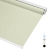 Boolegon Blackout Roller Shades for Windows Cordless Room Darkening Roller Blinds Black Out Window Shades for Home Office Bedroom Media Room Sliding Door Beige,28" W x 64" H view 1