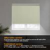 Boolegon Blackout Roller Shades for Windows Cordless Room Darkening Roller Blinds Black Out Window Shades for Home Office Bedroom Media Room Sliding Door Beige,28" W x 64" H view 2
