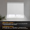 Boolegon Blackout Roller Shades for Windows Cordless Room Darkening Roller Blinds Black Out Window Shades for Home Office Bedroom Media Room Sliding Door White,28" W x 64" H view 2