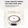Upgraded Robot Vacuum,App Remote Control Robot Vacuum Cleaner Mini Floor Cleaning Sweeper Machine USB,Daily Schedule Cleaning, Multiple Cleaning Modes Vacuum Best for Pet Hairs, Hard Floor & Medium Ca view 4