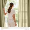jinchan Linen Blend Curtains 96 inch Length 2 Panels for Bedroom Living Room, Floor to Ceiling 50 inch Wide Farmhouse Drapes with Rod Pocket Back Tab(50W x 96L, Sage Green) view 4