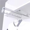 Adjustable Clothing Organizer Holder - Closet Organizer Rack For Pants And Coat, Heavy Duty Pull-out Clothes Rack Trouser Sliding Hanger, Hanger Rail For Clothes Closet, Telescopic Wardrobe ( Size : 4 view 1