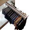 THEGA Wardrobe Pull-Out Trousers Rack - Extendable Pull Out Closet Rod, Expandable Wardrobe Rod, Adjustable Wardrobe Clothes Rail, Expandable Hanger Rail (Size : 40cm) view 1