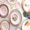 7 PCS Japanese Style Tableware Combination Tableware Dishes Set Home Marble Texture Bowl Ceramic Plate view 2