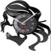 Silent Wall Clock Beauty Lady Hair Salon Business Sign Retro Vinyl Wall Clock Hair Care Woman Hairdresser Wall Clock view 2