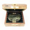Handmade Brass Compass with Wooden Case for Best Man Hiking Camping Hunting Trekking Sailing Adventure Travelling Graduation Day Birthday Gifts for Son Father Friend Brother view 4