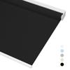 Boolegon Blackout Roller Shades for Windows Cordless Room Darkening Roller Blinds Black Out Window Shades for Home Office Bedroom Media Room Sliding Door Black,28" W x 64" H view 1