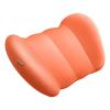 Car Headrest Waist Pillow Memory Foam Seat Support Neck Rest Car Back Lumbar Cushion (Color : Waist Pillow Orange) view 1