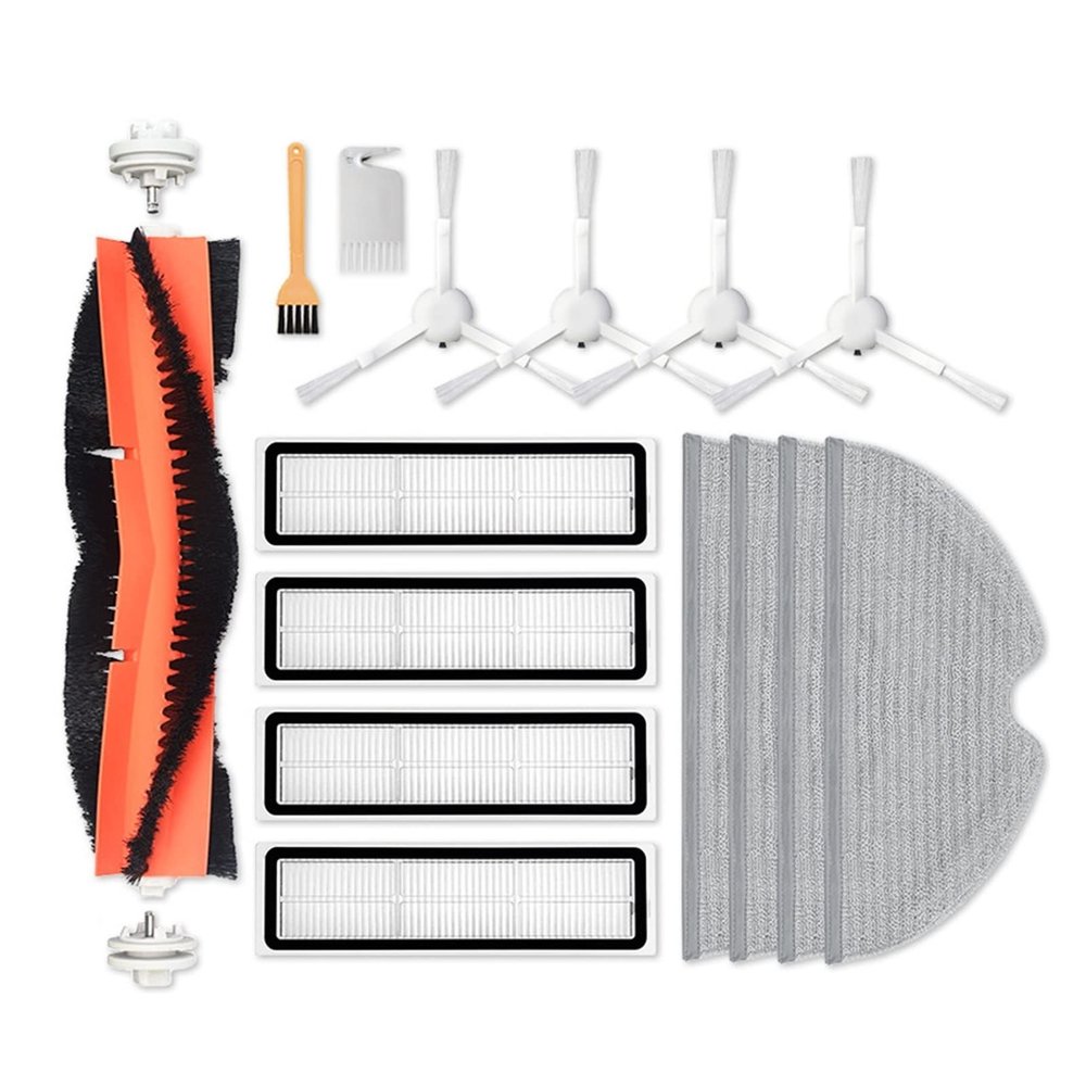 KBUYS Main/Side Brush Mop Cloths Hepa Filter Compatible with Bot L10 Pro D9 Compatible with TROUVER LDS Finder Robot Vacuum Cleaner Accessories(SMT654)