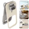 SHERCHPRY Desktop Cup Holder Clip Portable Table Side Bottle Stand Hook for Office and Gaming Desks Easy Install Clamp Drink Rack for Water Glasses view 2