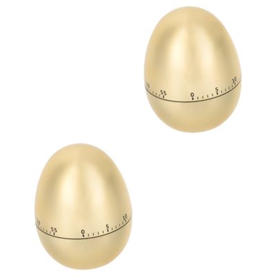 HANABASS 2pcs Creative Shape Timer Countdown Device for Cooking Baking and Study Management Tool for Students and Home Use