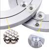 Lazy Susan Turntable Bearing 360 Degree Rotating Round Table Swivel Aluminium Alloy Turntable Bearing, For Glass Granite Or Wood Kitchen Ding Table view 3