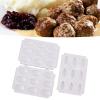 Meatball Maker, 9 Grid Manual Meatball Press, Food Grade ABS, Dishwasher Safe, for Italian Meatballs, Swedish Meatballs, Fish Balls view 4