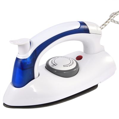 Acouto Mini Craft Iron for Crafting, Portable Travel Steam Iron, Foldable Folding Compact Handheld Steam Travel Iron Temperature Control, US Plug 110V